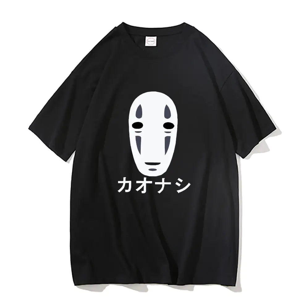 No Face Man Oversized T Shirts