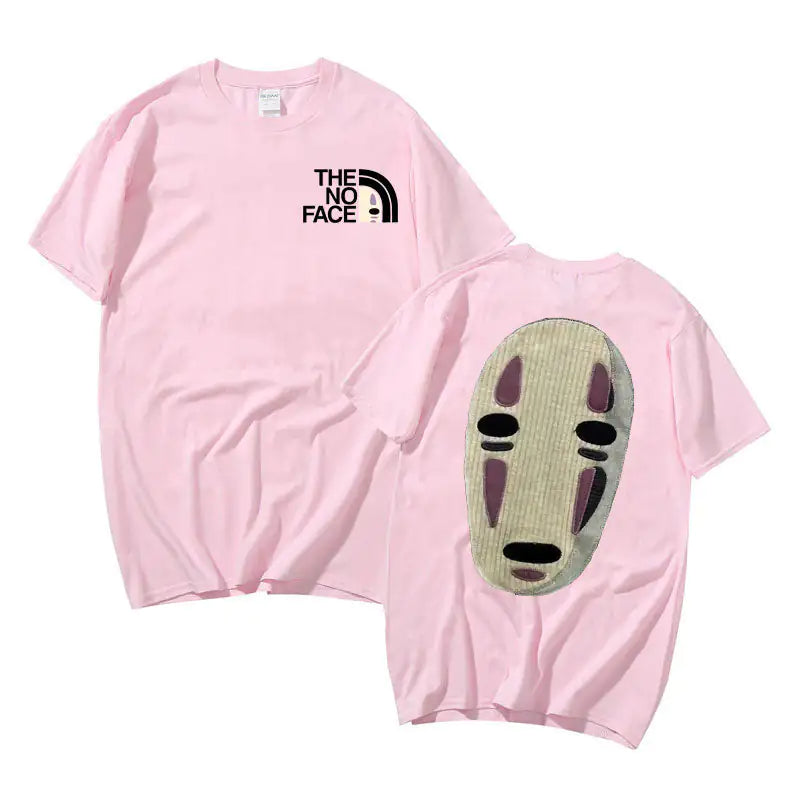 No Face Man Oversized T Shirts