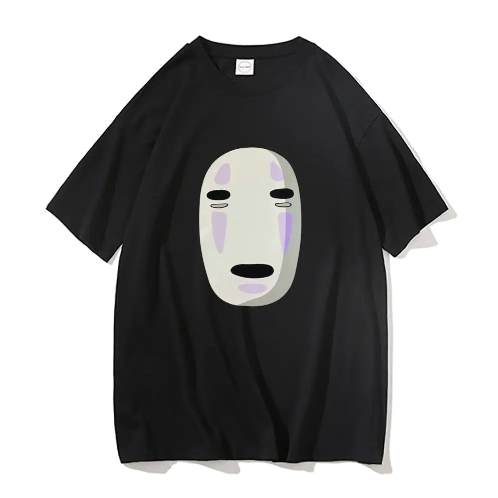 No Face Man Oversized T Shirts